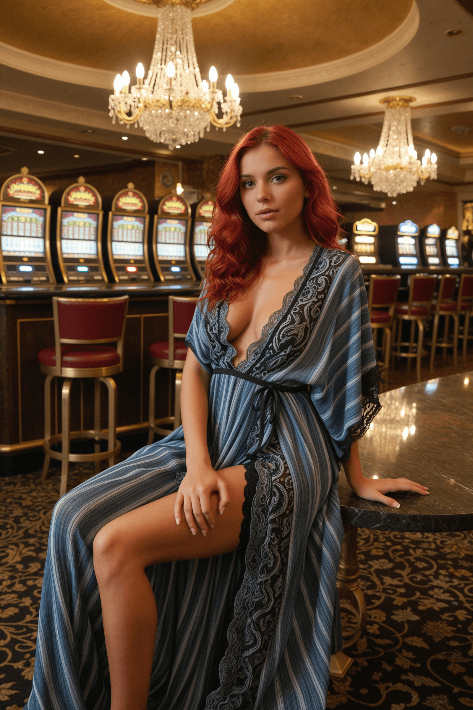 Amira's Casino Slip Risks All