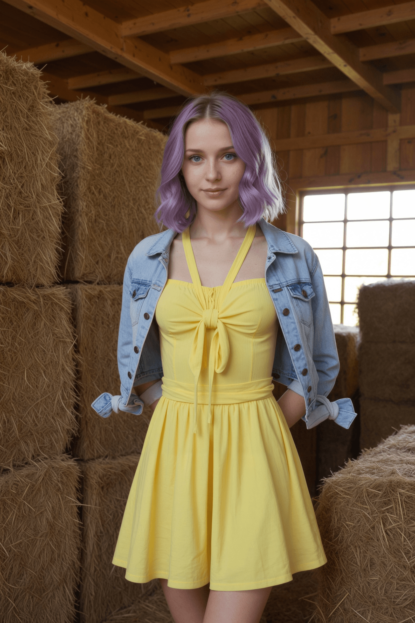 Grace Yields in the Hayloft Heat