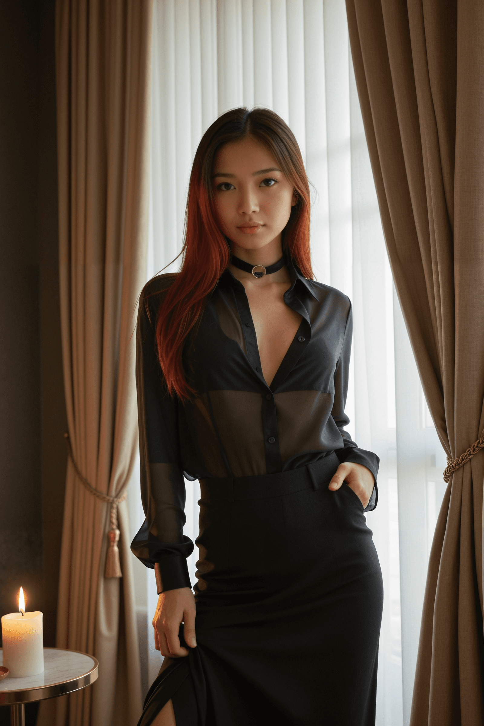 Hana's First Inhaled Temptation