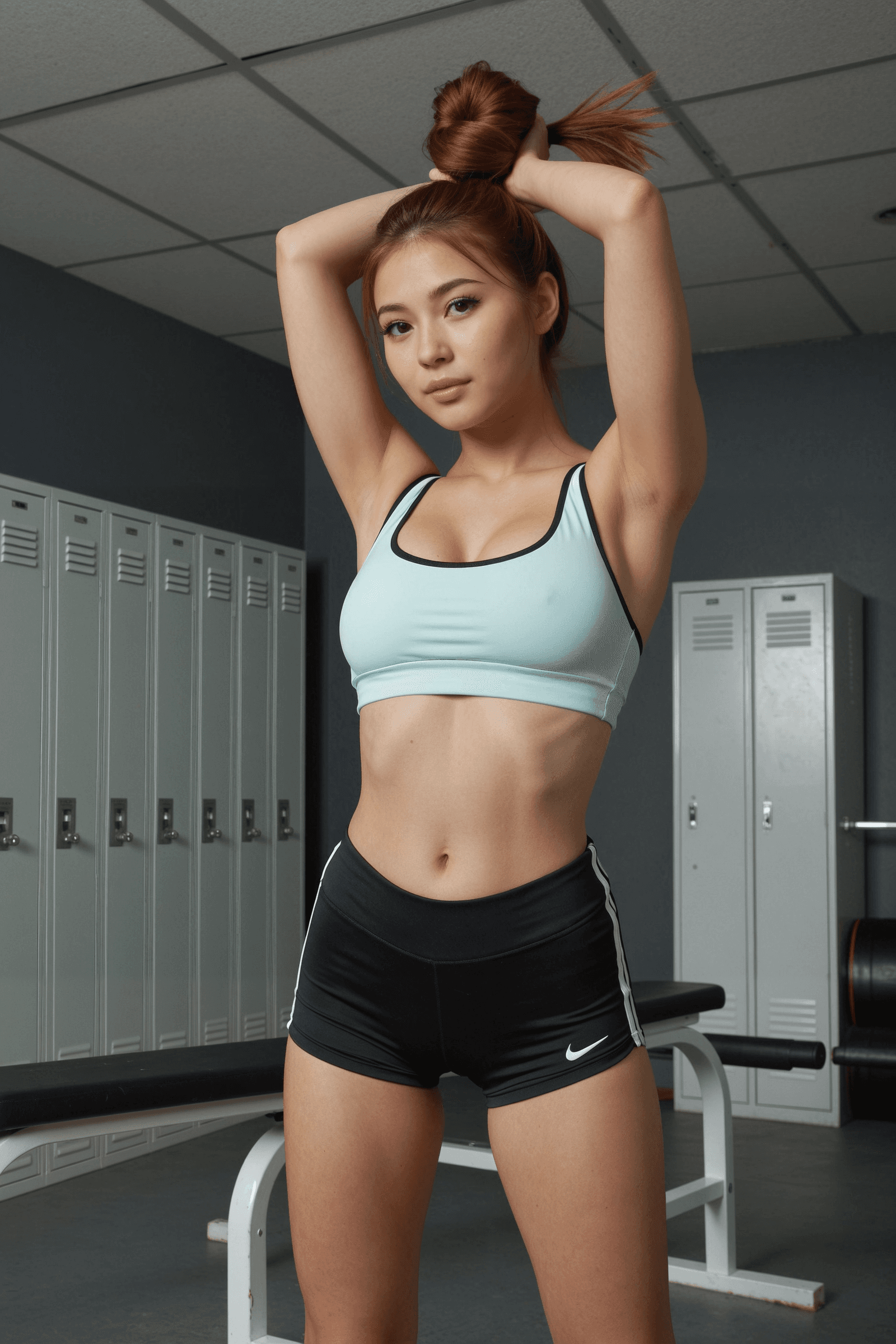 Irene Teases the Locker Room Echo