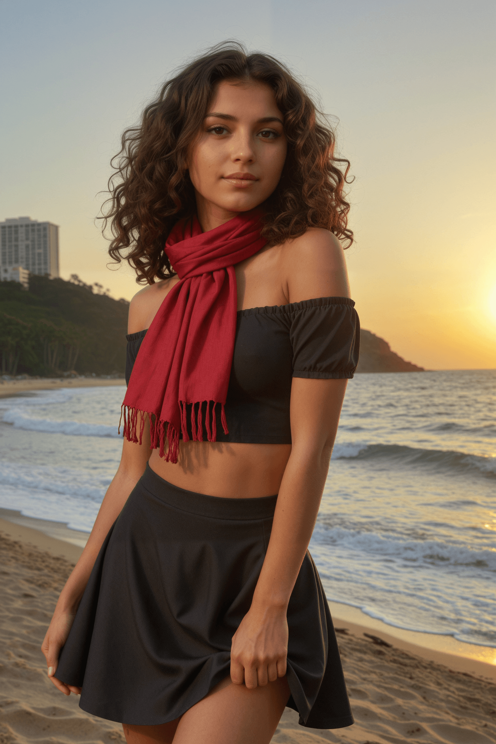 Isabel's Beachfront Bolero Tease