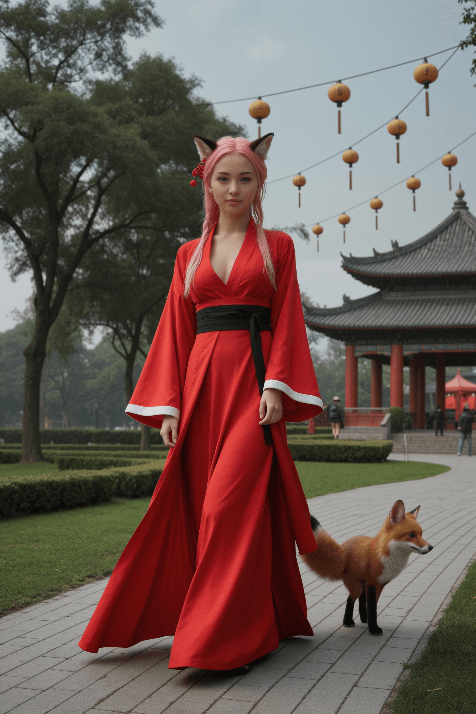 Lily's Festival Fox Glimpse