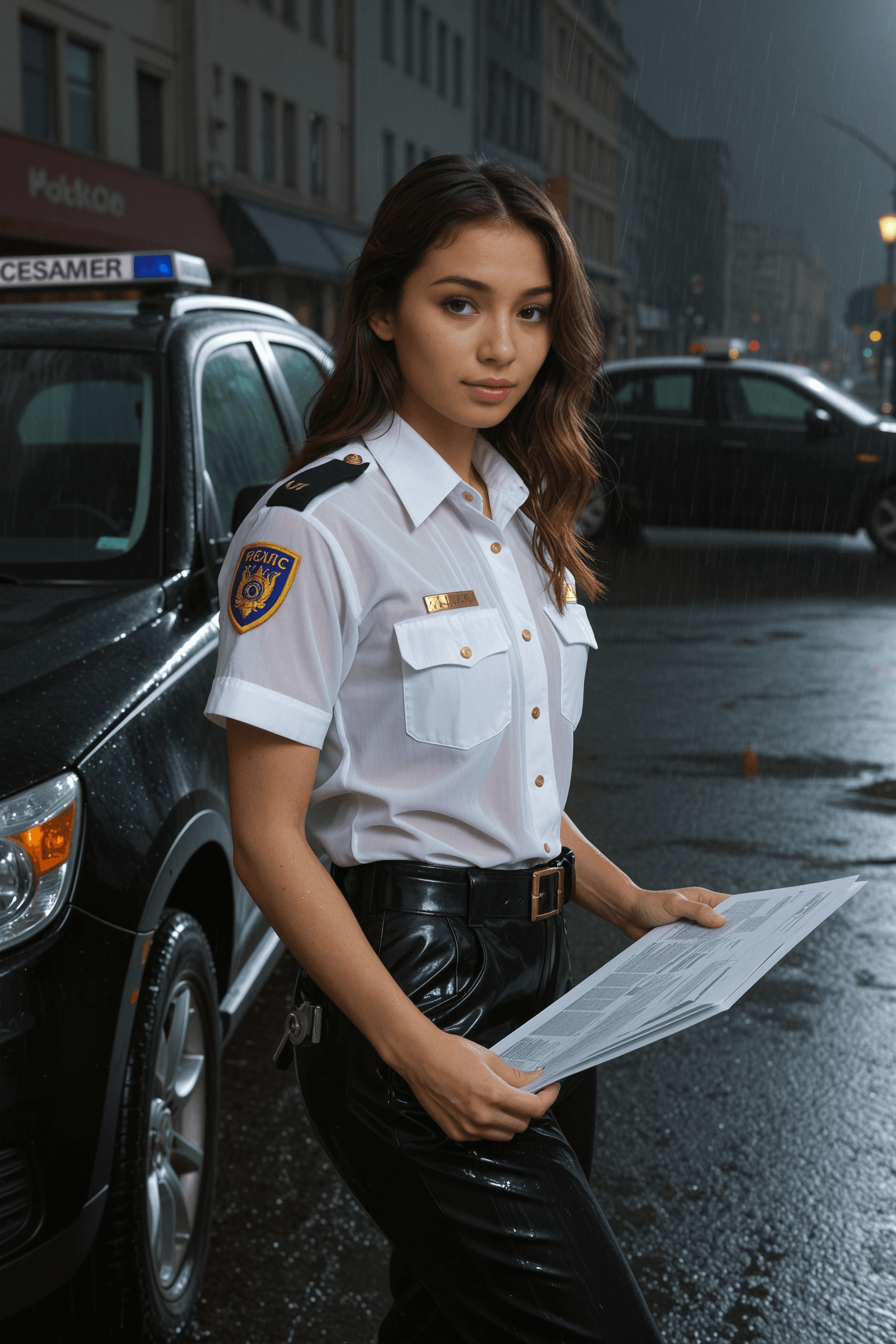 Liyana's Rain-Soaked Temptation