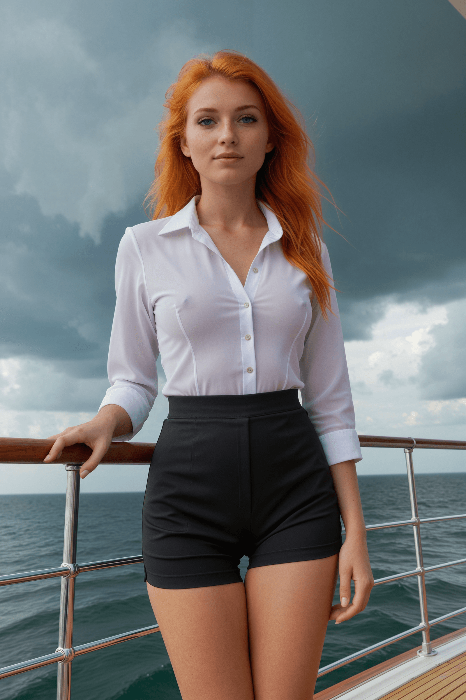 Madison's Stormy Deck Temptation