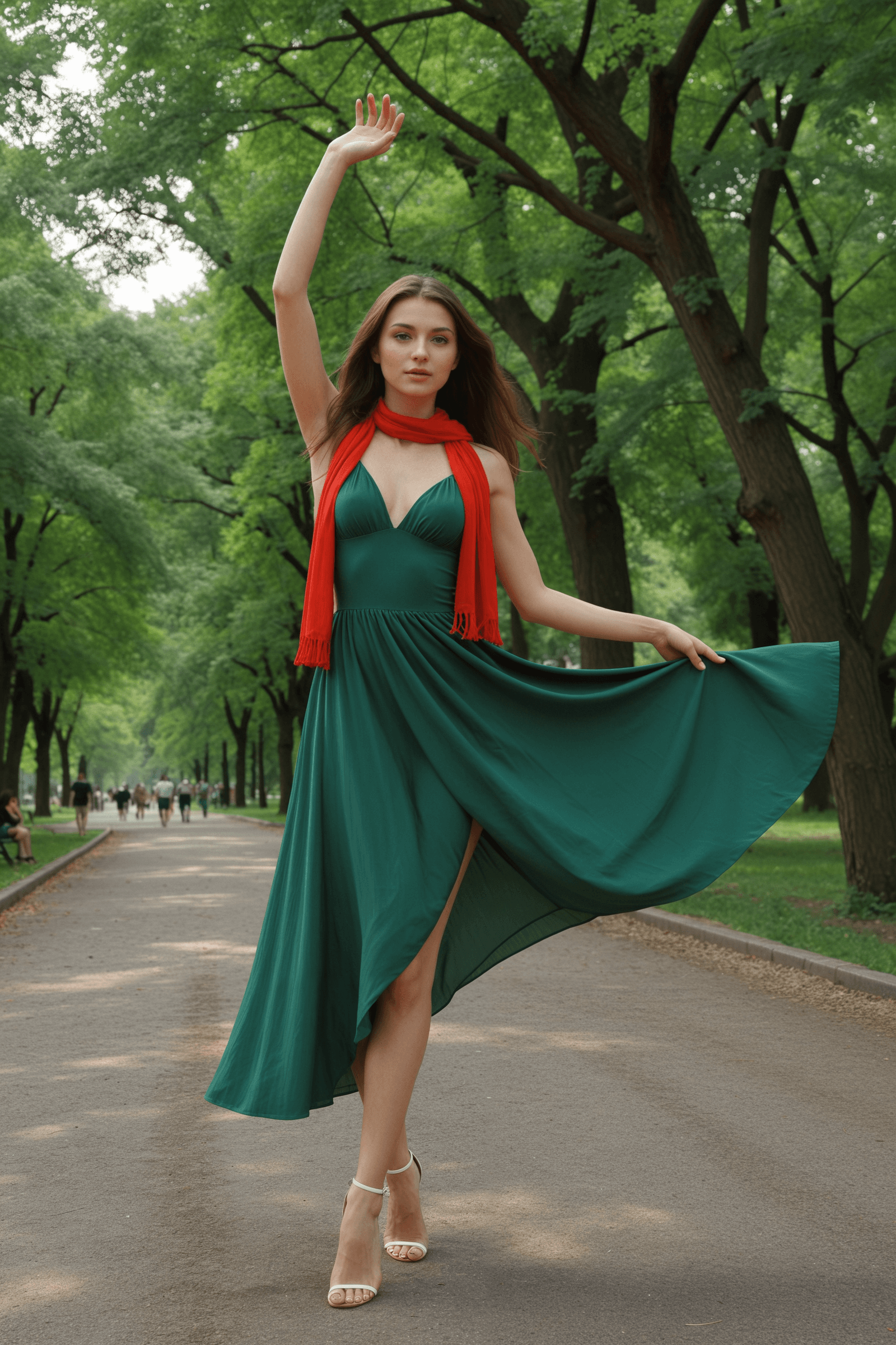 Natalia's Park Poses Teased