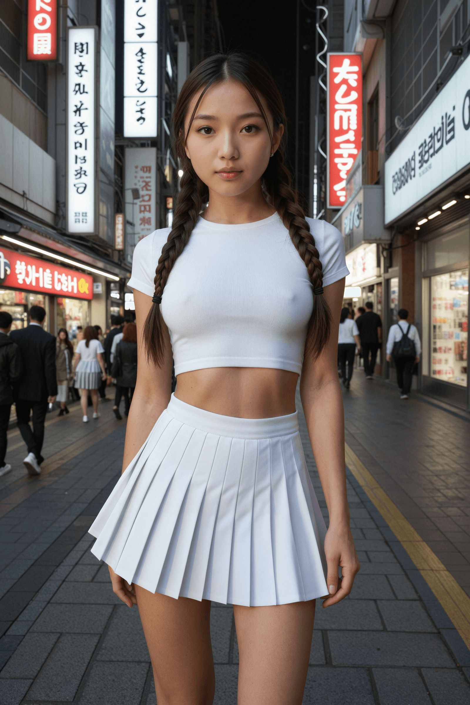 Su-Jin's Streetlight Glance