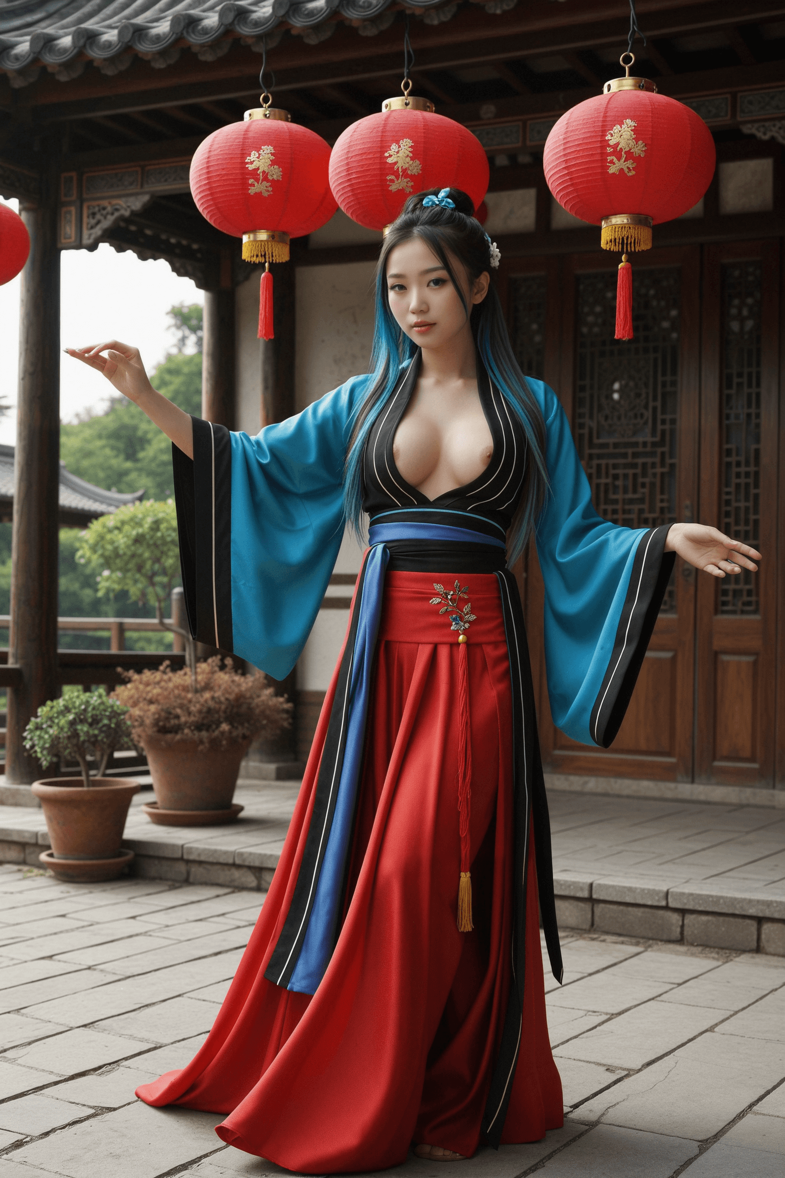 Xiao Wei's Lantern Glow