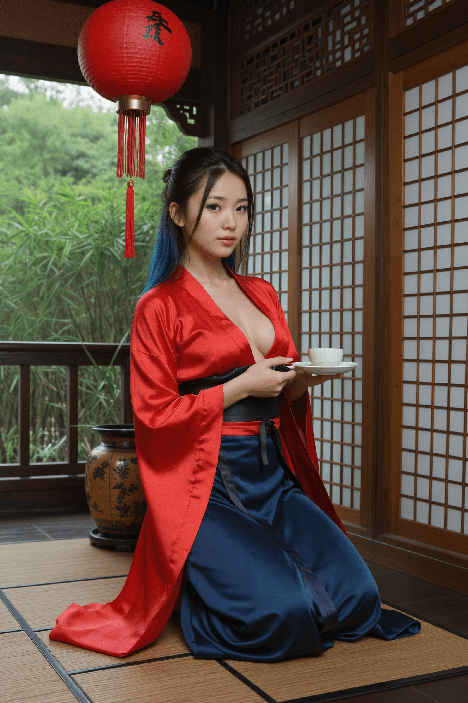 Xiao Wei's Lantern Glow