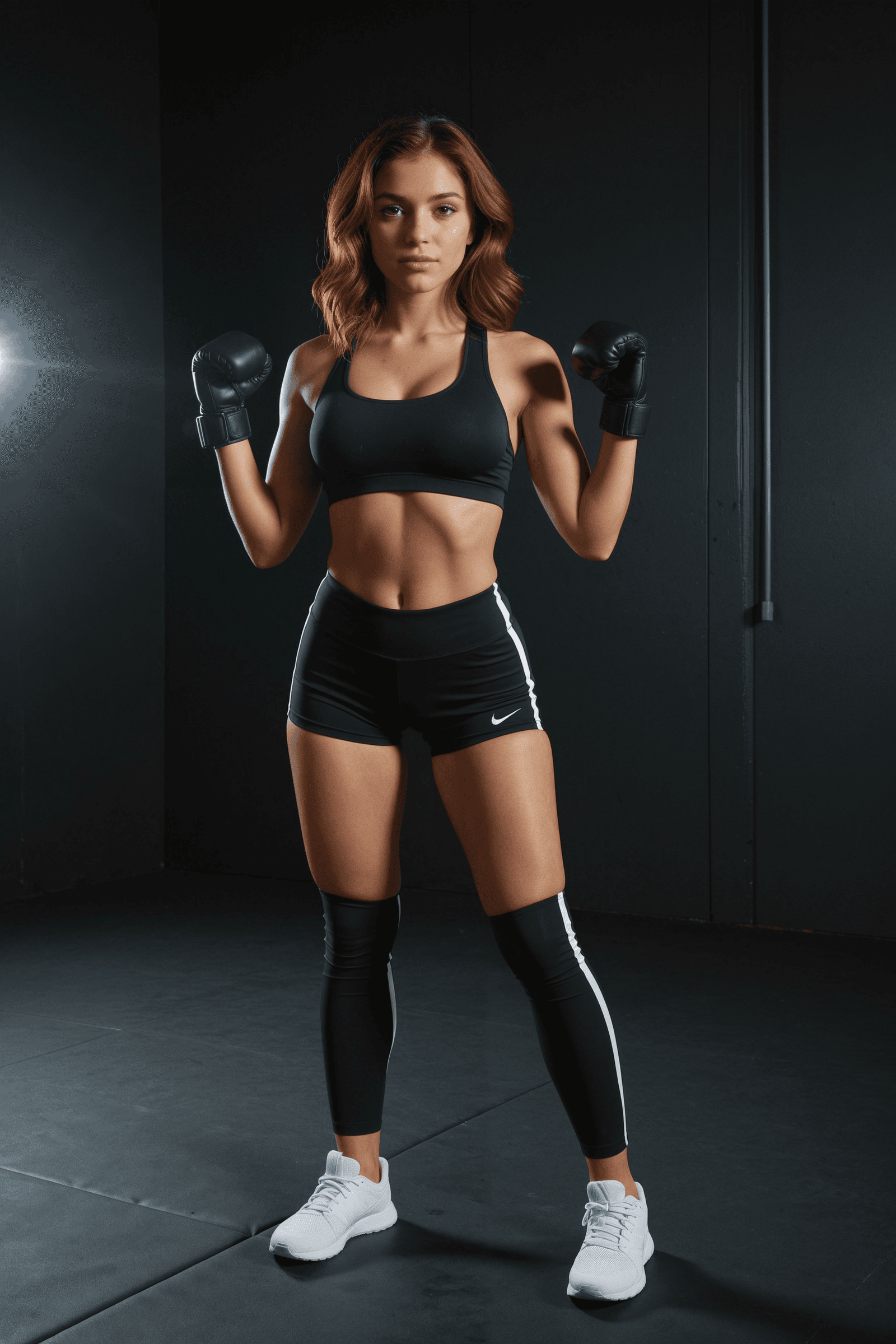Zara's Fiery Sparring Temptation